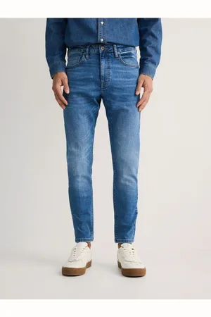 Reserved Jeansy skinny z efektem sprania