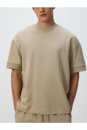 Reserved T-shirt boxy z nadrukiem