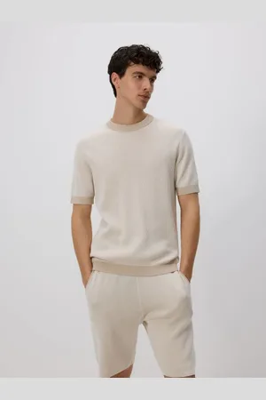 Reserved Strukturalny t-shirt regular