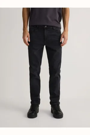 Reserved Jeansy slim z efektem sprania