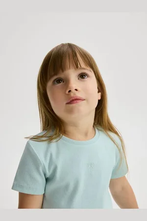 Reserved Bawełniany t-shirt z haftem