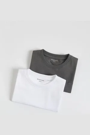 Reserved Bawełniany t-shirt 2 pack