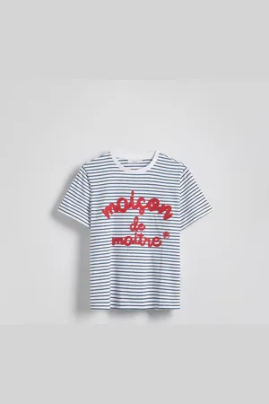 Reserved T-shirt z haftem