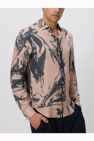 Reserved Wzorzysta koszula regular fit