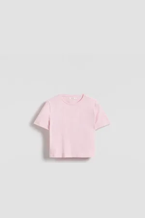 Reserved Bawełniany crop top