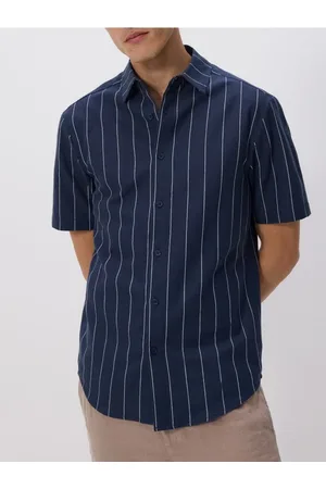 Reserved Koszula slim fit z lnem