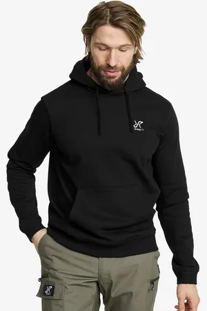 RevolutionRace RVRC Hoodie Męskie Black