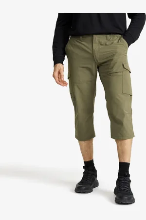 RevolutionRace Adventure 3/4 Cargo Stretch Pants Męskie Kalamata