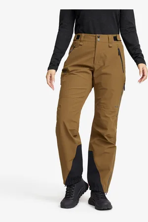 RevolutionRace Cyclone 3L Shell Pants Damskie Rubber