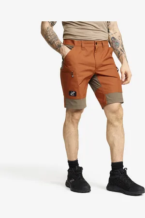 RevolutionRace Nordwand Shorts Męskie Teracotta Brown/chocolate Chip