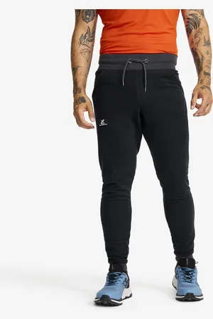RevolutionRace Trekker Fleece Pants Męskie Black/Anthracite