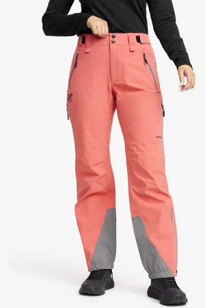 RevolutionRace Cyclone 3L Shell Pants Damskie Porcelain Rose