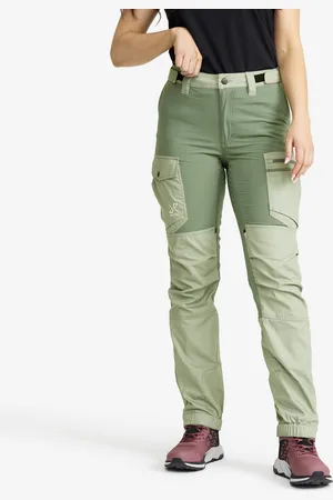 RevolutionRace Rambler Lightweight Pro Pants Damskie Iceberg Green/Dusty Green