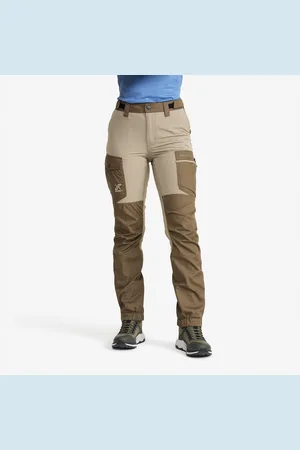RevolutionRace Rambler Lightweight Pro Pants Damskie Brindle/Chocolate chip