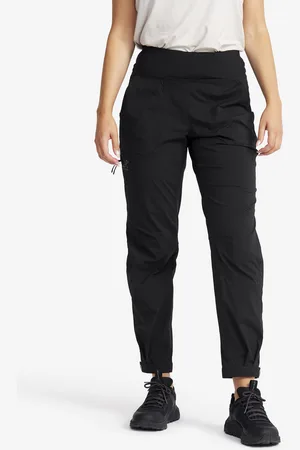 RevolutionRace Breezy Ankle Outdoor Pants Damskie Black