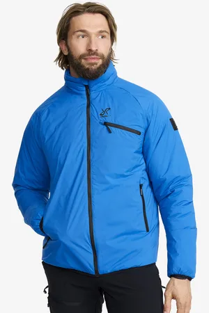 RevolutionRace Flatter Insulated Jacket Męskie Imperial Blue