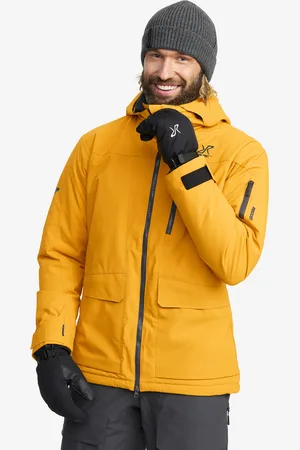 RevolutionRace Halo 2L Insulated Ski Jacket Męskie Golden Yellow