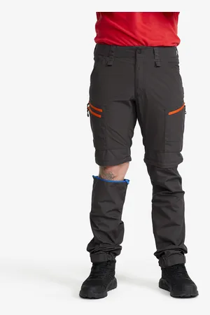 RevolutionRace RVRC GP Pro Zip-off Pants Męskie Grey/Orange