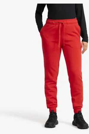 RevolutionRace RVRC Sweatpants Damskie Aurora Red