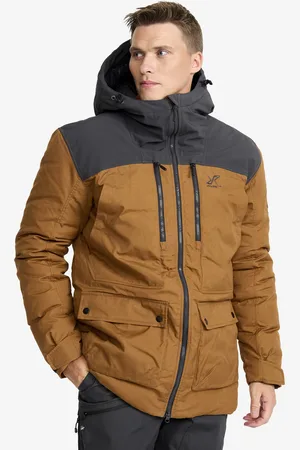 RevolutionRace Outdoor Parka Męskie Rubber