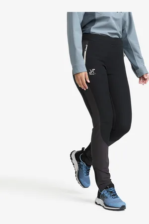 RevolutionRace Ridge Trek Stretch Pants Damskie Black/Anthracite