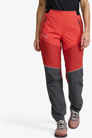 RevolutionRace Dynamic Pro Wind Pants Damskie Aurora Red/ Bossa Nova