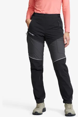 RevolutionRace Dynamic Pro Wind Pants Damskie Black/Anthracite