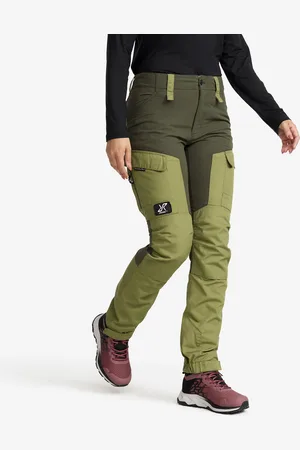 RevolutionRace RVRC GP Pants Damskie Deep Depths/Pine Green