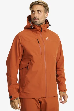 RevolutionRace Cloud 3L Shell Jacket Męskie Terracotta Brown