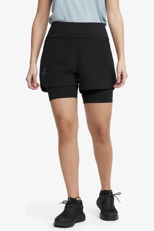 RevolutionRace 2-in-1 Shorts Damskie Black