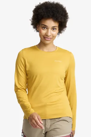 RevolutionRace Mission Long-sleeved T-shirt Damskie Sauterne