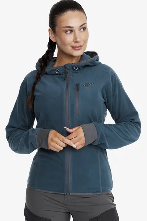 RevolutionRace Trekker Hoodie Damskie Moonlit Ocean