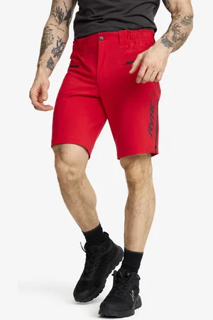 RevolutionRace Trail Pro Shorts Męskie Mars Red/Anthracite