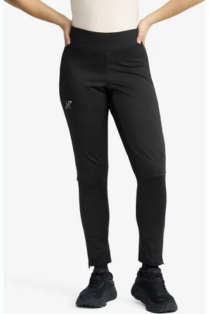 RevolutionRace Pace Wind Tights Damskie Black