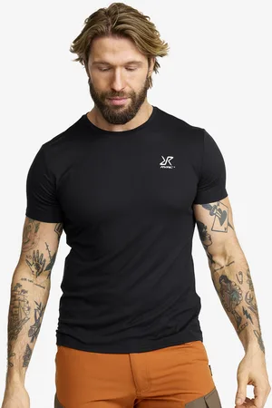 RevolutionRace Mission Slim Fit T-shirt Męskie Black