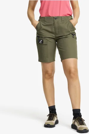 RevolutionRace Nordwand Shorts Damskie Olive Night