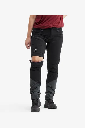 RevolutionRace Silence T-zip Pants Damskie Black