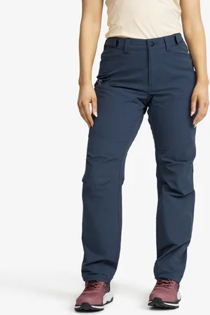 RevolutionRace Venue Light Softshell Pants Damskie Moonlit Ocean