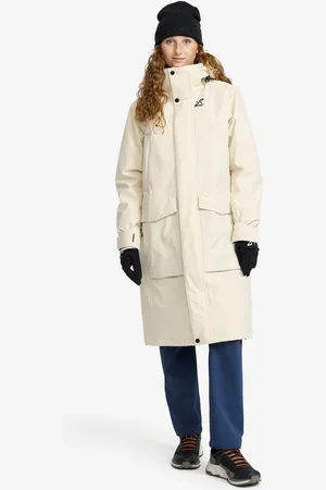 RevolutionRace Rhyme 2L Insulated Parka Damskie Oatmeal