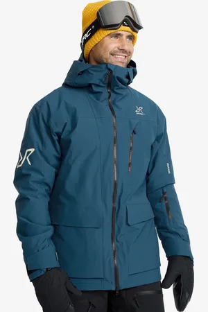 RevolutionRace Halo 2L Insulated Ski Jacket Męskie Blue Opal
