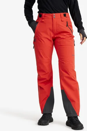 RevolutionRace Cyclone 3L Shell Pants Damskie Aurora Red