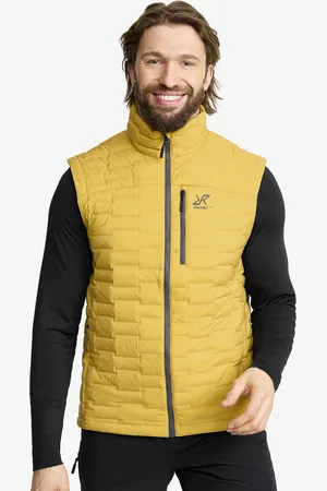 RevolutionRace Flex Stretch Down Vest Męskie Sauterne
