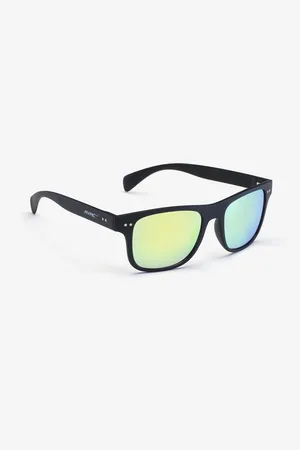 RevolutionRace Orion Polarized Sunglasses Unisex Black/Blue Gold