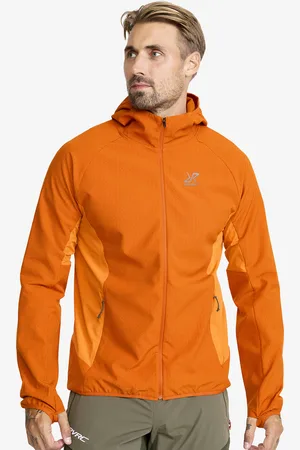 RevolutionRace Distance Pro Wind Jacket Męskie Hawaiian Sunset/Russet Orange