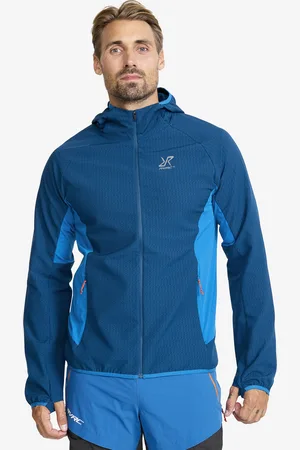RevolutionRace Distance Pro Wind Jacket Męskie Imperial Blue/Blue Opal