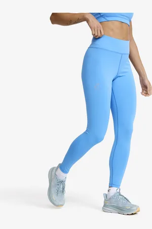 RevolutionRace Flow High-waisted Leggings Damskie Azure Blue