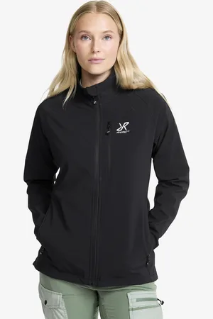 RevolutionRace Exciter Light Softshell Jacket Damskie Black