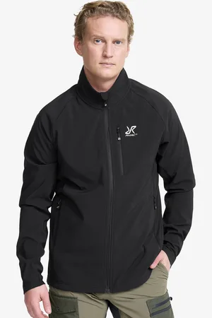 RevolutionRace Exciter Light Softshell Jacket Męskie Black