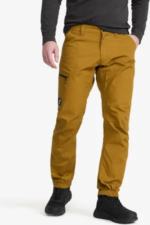 RevolutionRace Outdoor Basic Pants Męskie Golden Brown