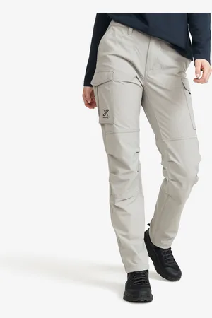 RevolutionRace Adventure Cargo Stretch Pants Damskie Limestone Grey